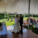 1st dance by lake couchiching